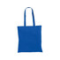 Shopper 38x42 cm in cotone colore royal