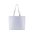 Shopper Desy colorata con manici lunghi colore bianco