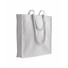 Shopper Dynan colorata in cotone 180g colore bianco