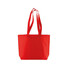 Shopper Mely in cotone colorata colore rosso