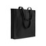 Shopper Sasha colorata in canvas colore nero