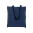 Shopper colorata in canvas colore blu