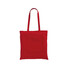 Shopper colorata in canvas colore rosso