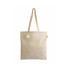 Shopper cotone organico con soffietto 38x42x8cm colore naturale