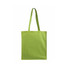 Shopper in cotone colore verde mela