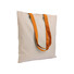 Shopper in cotone organico 135g colore arancione
