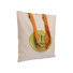 Shopper in cotone organico 135g colore arancione