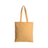 Shopper in cotone riciclato 38x42 cm colore giallo