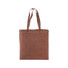 Shopper in cotone stonewashed  colore marrone