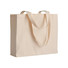 borsa shopper cotone 40x35x12 naturale colore naturale