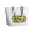 shopper(50x35x16)280grmq cotone nera colore bianco