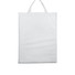 Borsa shopper in tnt termosaldato colore bianco