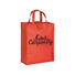Borsa shopper in tnt termosaldato colore rosso