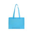 Shopper Rectangle in tnt con manici lunghi colore celeste