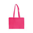 Shopper Rectangle in tnt con manici lunghi colore fuxia