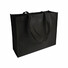 Shopper Sandon in TNT con soffietto colore nero