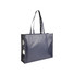 Shopper in RPET con manici lunghi colore blu