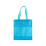 Shopper in TNT con striscia stampabile  colore celeste