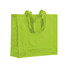 Shopper in polipropilene laminato colore verde mela