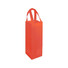 Shopper porta bottiglia in TNT colore rosso