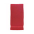 Asciugamano in spugna di cotone  colore rosso