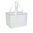 Borsa termica in tnt laminato colore bianco