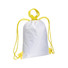 Sacca con maniglie  colore giallo