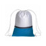 Sacca con tasca zip colorata colore royal