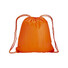 Sacca fluo con chiusura a strozzo colore arancione