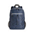 Zaino Campus con tasche retinate colore blu grigio
