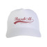 Cappellino baseball in cotone 5 pannelli colore bianco