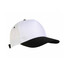 Cappellino bimbo con visiera colorata colore nero