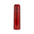 Thermos in acciaio inossidabile con tappo bicchiere colore rosso