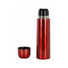 Thermos in acciaio inossidabile con tappo bicchiere colore rosso
