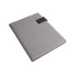 Cartella congressi A4 in tessuto melange colore grigio