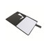 Cartella congressi A4 in tessuto melange colore grigio