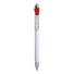 Penna a scatto con inchiostro cancellabile colore rosso