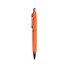 Penna a scatto in plastica ABS colore arancione