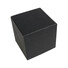 Porta post-it e portapenne a forma di cubo colore nero
