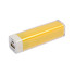 Power Bank con indicatore Led di ricarica colore giallo