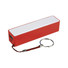 Power bank  con tripla protezione da corto circuito colore rosso