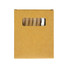 Set pastelli album e temperino colore naturale