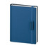Agenda giornaliera 15x21 termovirante con elastico blu