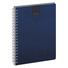 Agenda 2027 settimanale con spirale 17X24 blu scuro