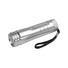 Torcia tascabile a LED colore argento