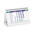 Calendario da tavolo chart table 2026 verde