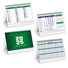 Calendario da tavolo mini table 2024 verde dettaglio