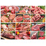 Calendario illustrato carni e macelleria 2025 mensiletti