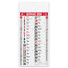 Calendario olandese magnum quadrettato 2026 rosso