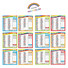 Calendario olandese trimensile multicolor 2026